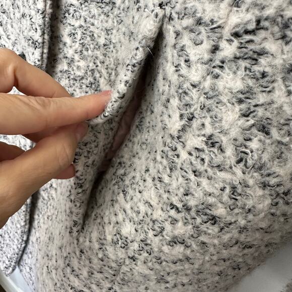 Lucky brand Light Grey Wool Coat size Medium - Picture 9 of 12